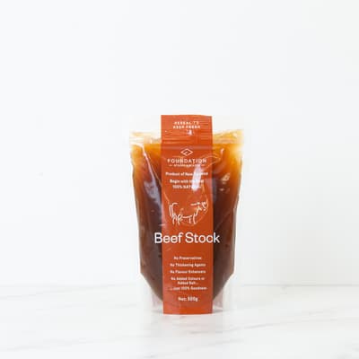 Foundation Foods Beef Stock 500g
