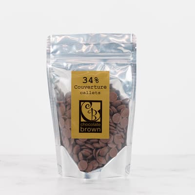 Go Bake Milk 34% Choc Callets 150g