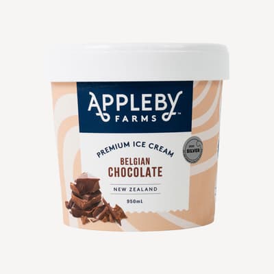 Appleby Farms Chocolate Ice Cream 950ml
