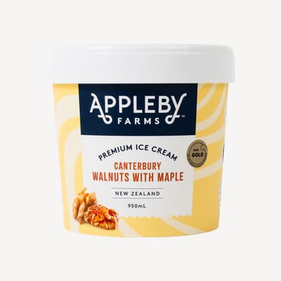 Appleby Farms Maple Walnut Ice Cream 950ml