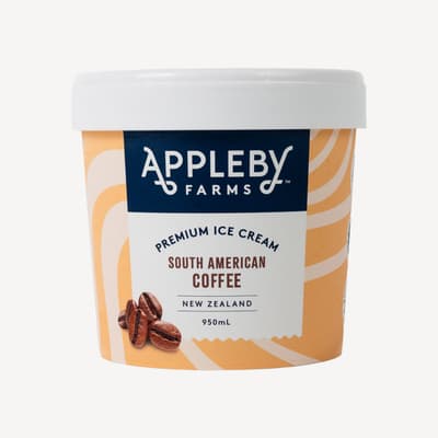 Appleby Farms Coffee Ice Cream 950ml