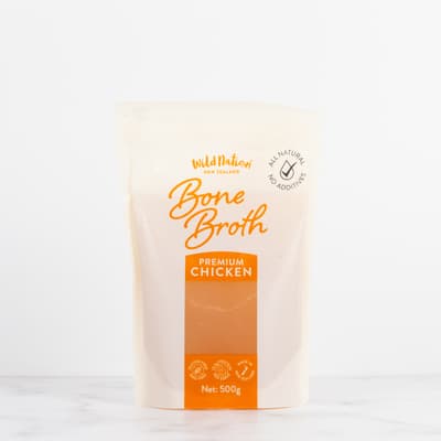 Wild Nation Bone Broth Premium Chicken 500g