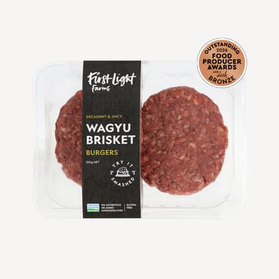 First Light Wagyu Brisket Burger 300g
