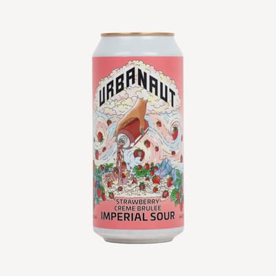 Urbanaut Strawberry Creme Brulee Sour 440ml