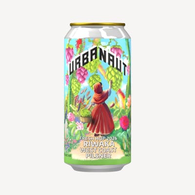 Urbanaut Fresh Hop Riwaka West Coast Pilsner 440ml