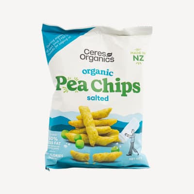Ceres Organics Pea Chips Salted 100g