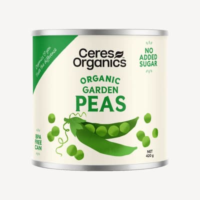 Ceres Organics - Garden Peas 340g