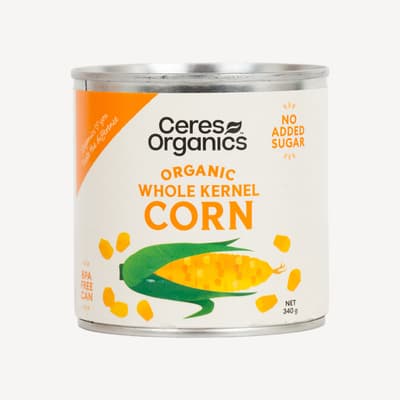 Ceres Organics Corn Kernels 340g