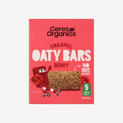 Ceres Organics Berry Oaty Bars 100g