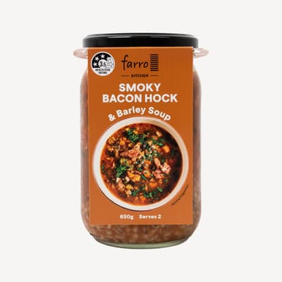 Farro Kitchen Smoky Bacon Hock Soup Jar 650g