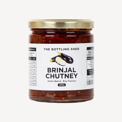 The Bottling Shed Brinjal Chutney 290g