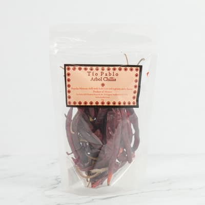 Tio Pablo Dried Arbol Chillis 30g