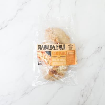 Kapiti Artisan Bakehouse Garlic Ciabatta Fold 400g