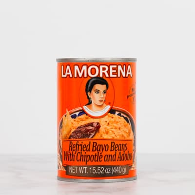 La Morena Refried Chipotle Beans 400g