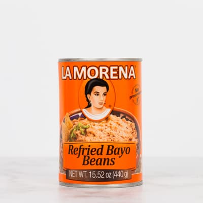 La Morena Refried Bayo Beans 400g