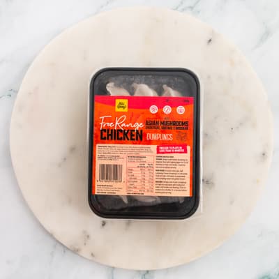 Miss Wongs Dumplings Free Range Chicken With Asian Mushroom
