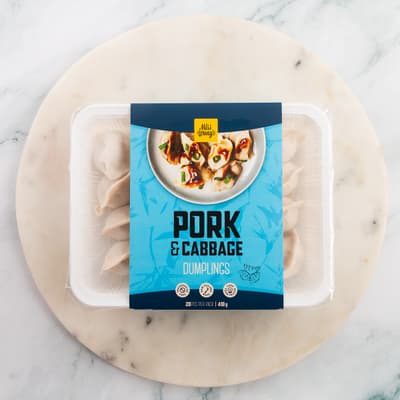Miss Wongs Dumplings Pork Cabbage