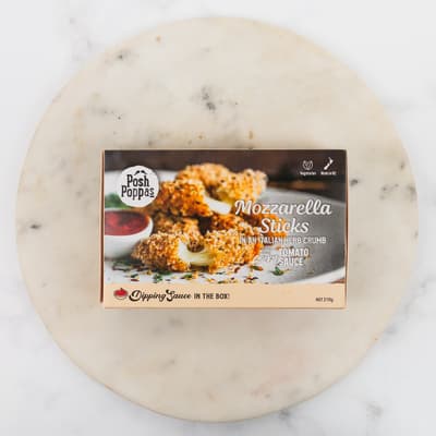 Posh Poppas Mozzarella Sticks 210g