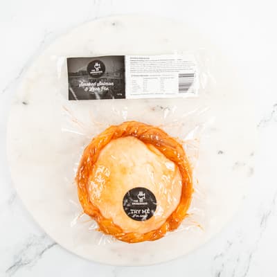 The Smokehouse Smoked Salmon And Leek Family Pie 625g