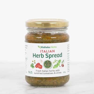 Waiheke Herbs Italian Herb Spread 200g