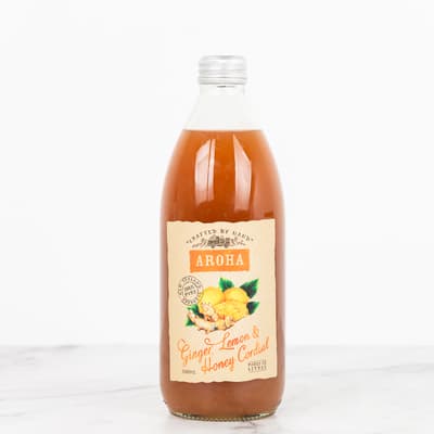 Aroha Ginger Honey And Lemon Cordial 500ml