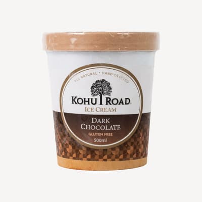 Kohu Road Dark Chocolate Ice Cream 500ml