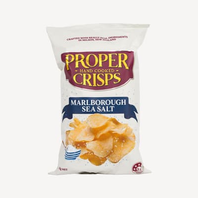 Proper Crisps Marlborough Sea Salt 150g