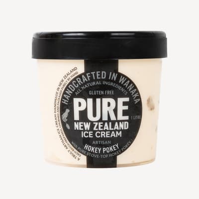 Pure Nz Hokey Pokey Ice Cream 1l