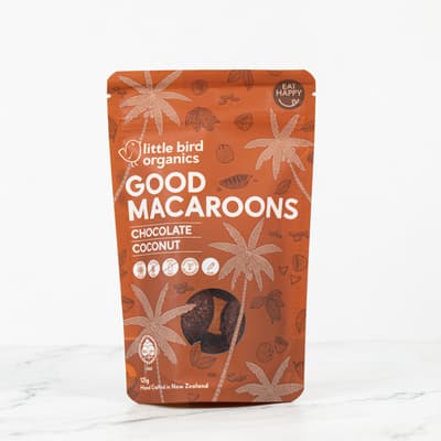 Little Bird Chocolate Macaroons 125g