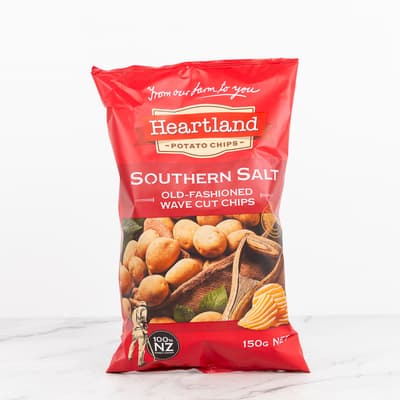 Heartland Potato Chips - Southern Salt 150g