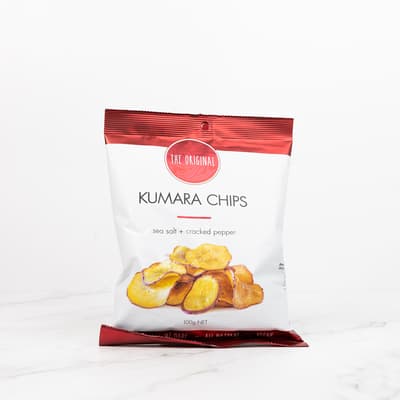 The Original Kumara Chips Sea Salt And Cracked Pepper 100g