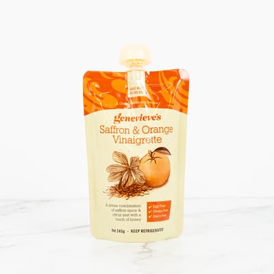 Genevieves Saffron And Orange Dressings 245g