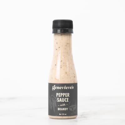 Genevieves Pepper And Brandy Meat Sauce 125ml