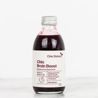 Chia Brain Boost Blackcurrant Superfood 200ml
