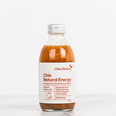 Chia Natural Energy Orange And Passionfruit Superfood 200ml