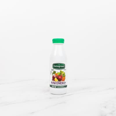 Homegrown Raw Energy Juice 400ml