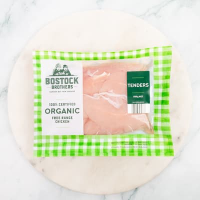Bostock Organic Chicken Tenders 500g
