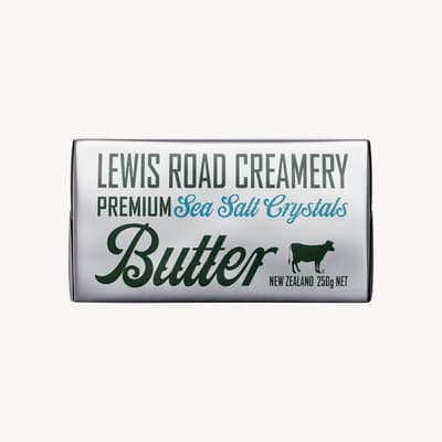 Lewis Road Sea Salt Crystal Butter 250g