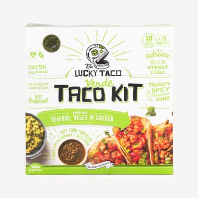 The Lucky Taco Verde Taco Kit 522g