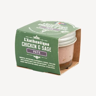 L Authentique Chicken And Sage Pate 100g