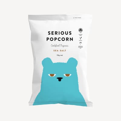Serious Popcorn Sea Salt 70g
