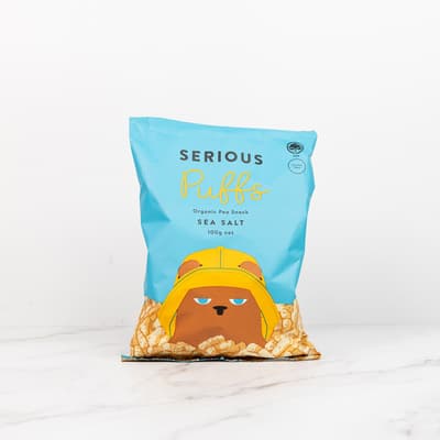 Serious Puffs Sea Salt 100g
