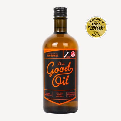The Good Oil Extra Virgin High Oleic Sunflower Oil 1l