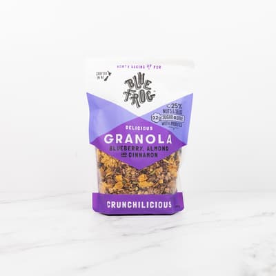 Blue Frog Blueberry Almond And Cinnamon Delicious Granola 350g