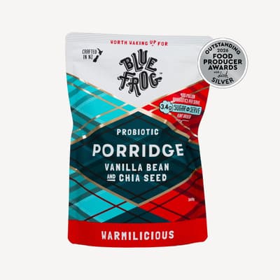 Blue Frog Vanilla And Chia Seed Porridge 360g