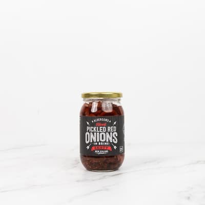 Aldersons Pickled Red Onions Zesty 485g