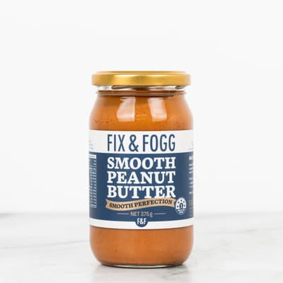 Fix And Fogg Smooth Peanut Butter 375g