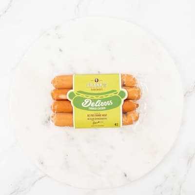 Franks Chorizo Chicken Deli Dog Sausages 4 Pack