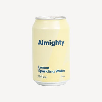 Almighty Lemon Sparkling Water 330ml