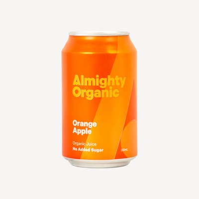 Almighty Orange And Apple Organic Juice 330ml